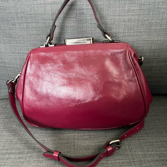 NWT PATRICIA NASH GRACCHI SATCHEL CROSSBODY BAG - Picture 4 of 9